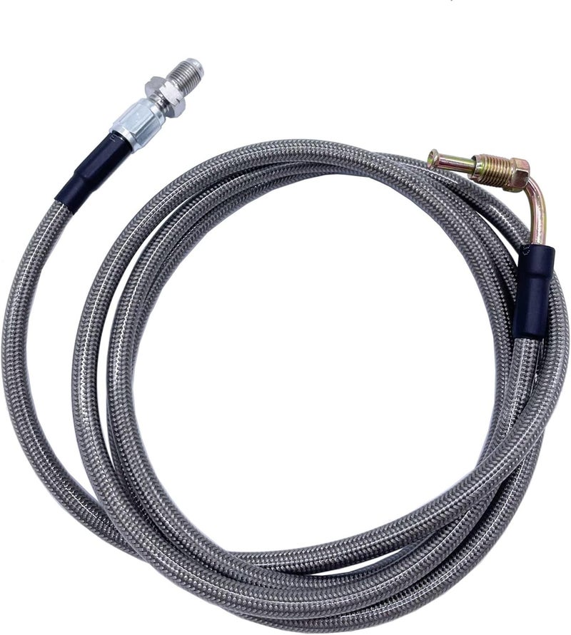 VSWIG 65 inch Clutch Master to Slave Cylinder Line PTFE Hose Stainless Steel Braided Fit for Toyota Pickup 4x4 Land Cruiser - Image 1